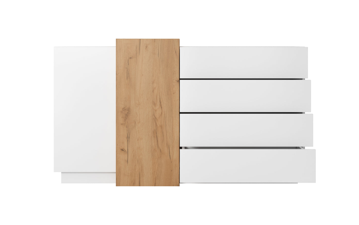 Lask 3D – Sideboard 2 Doors, 4 Drawers