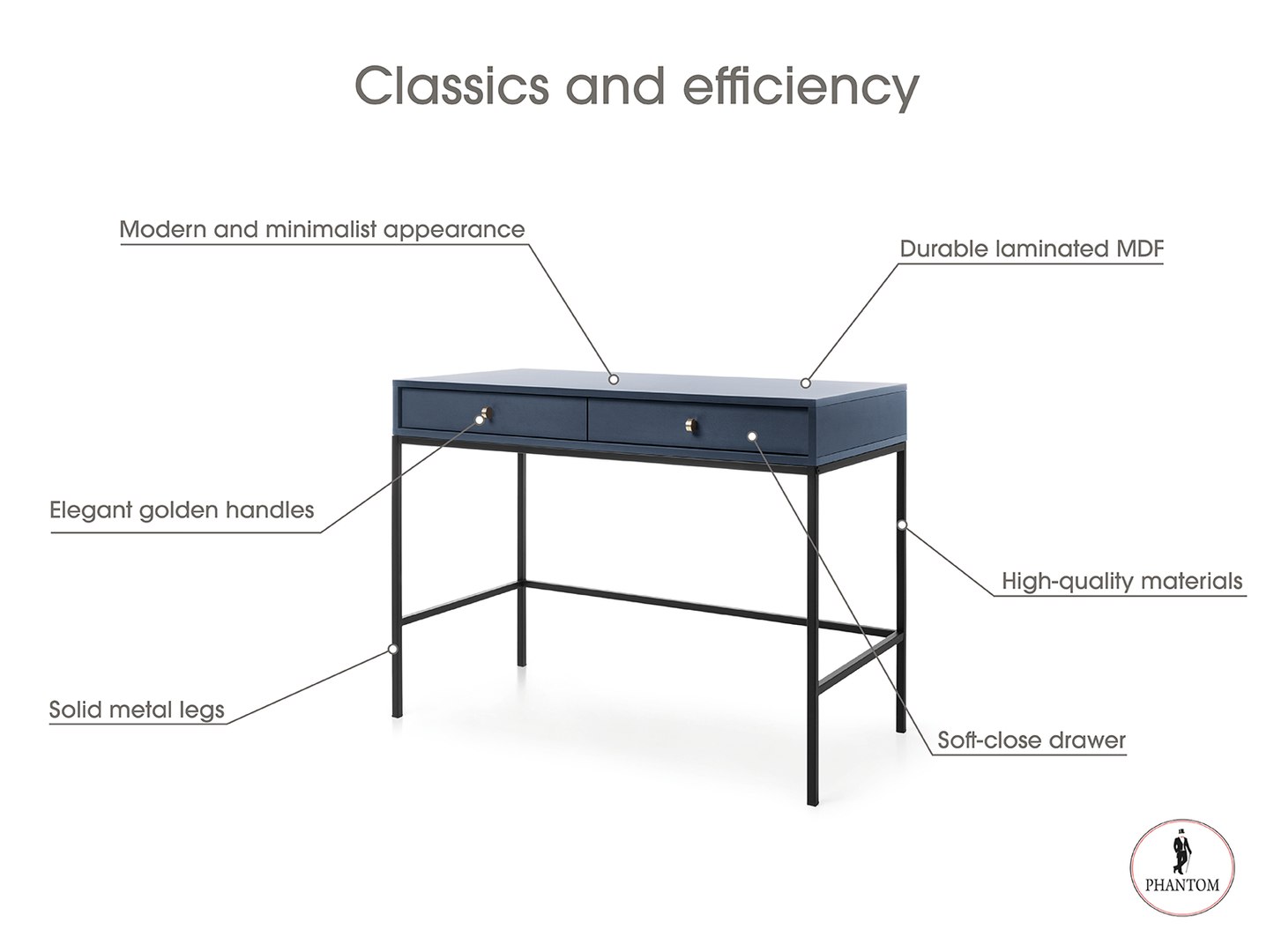 Mono Vanity Table Beige