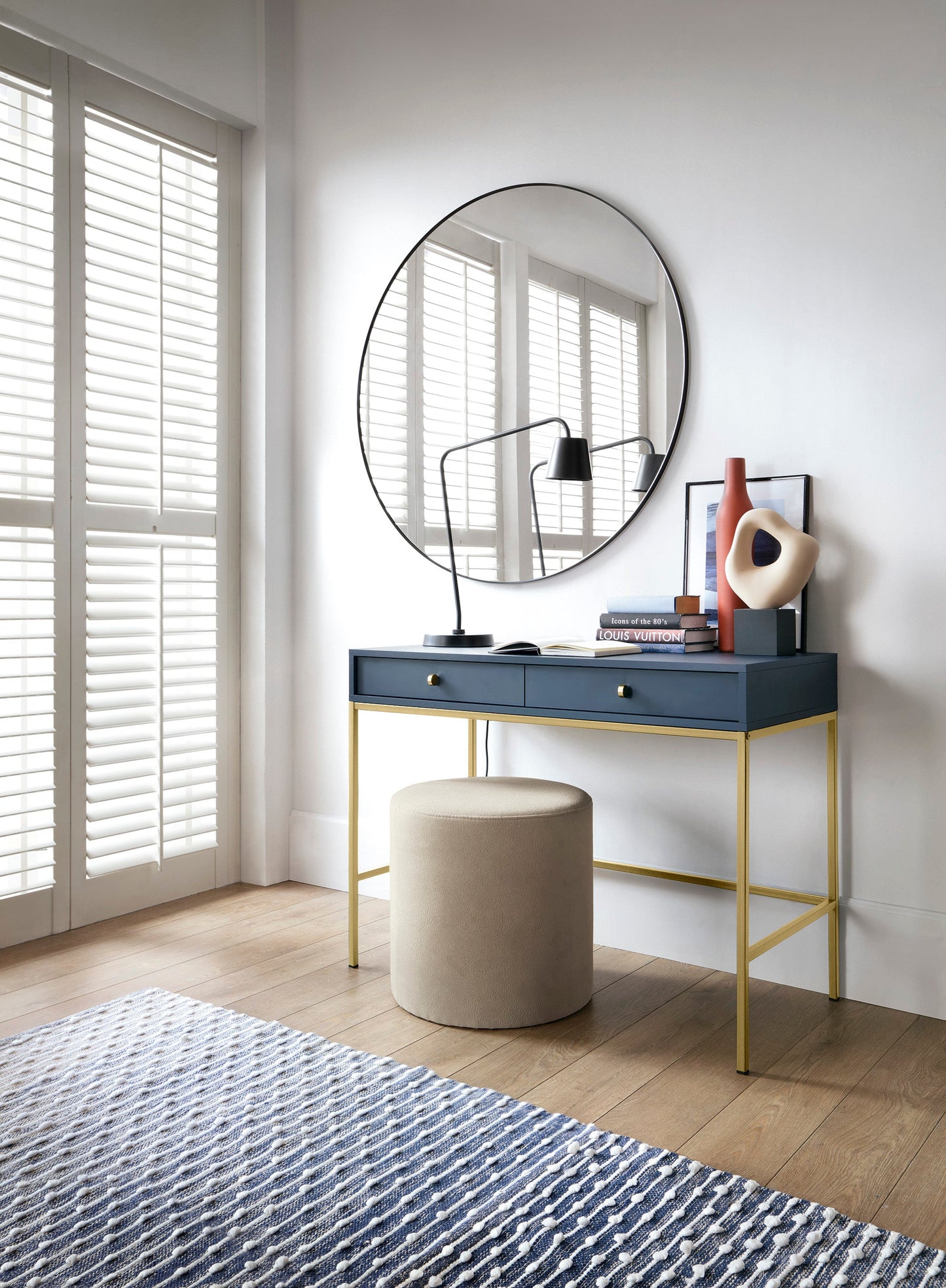 Mono Vanity Table Navy