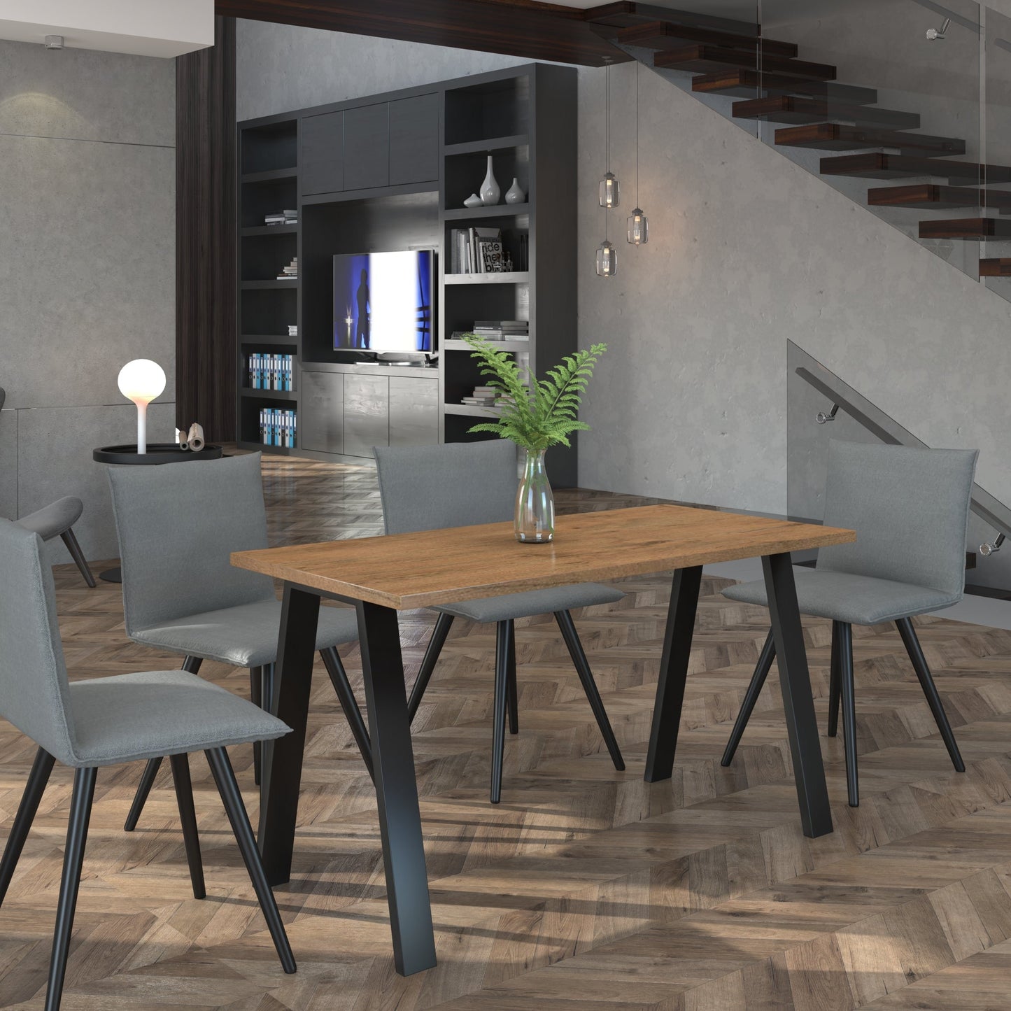 LE Kleo Table Lancelot Oak 138 x 67 cm