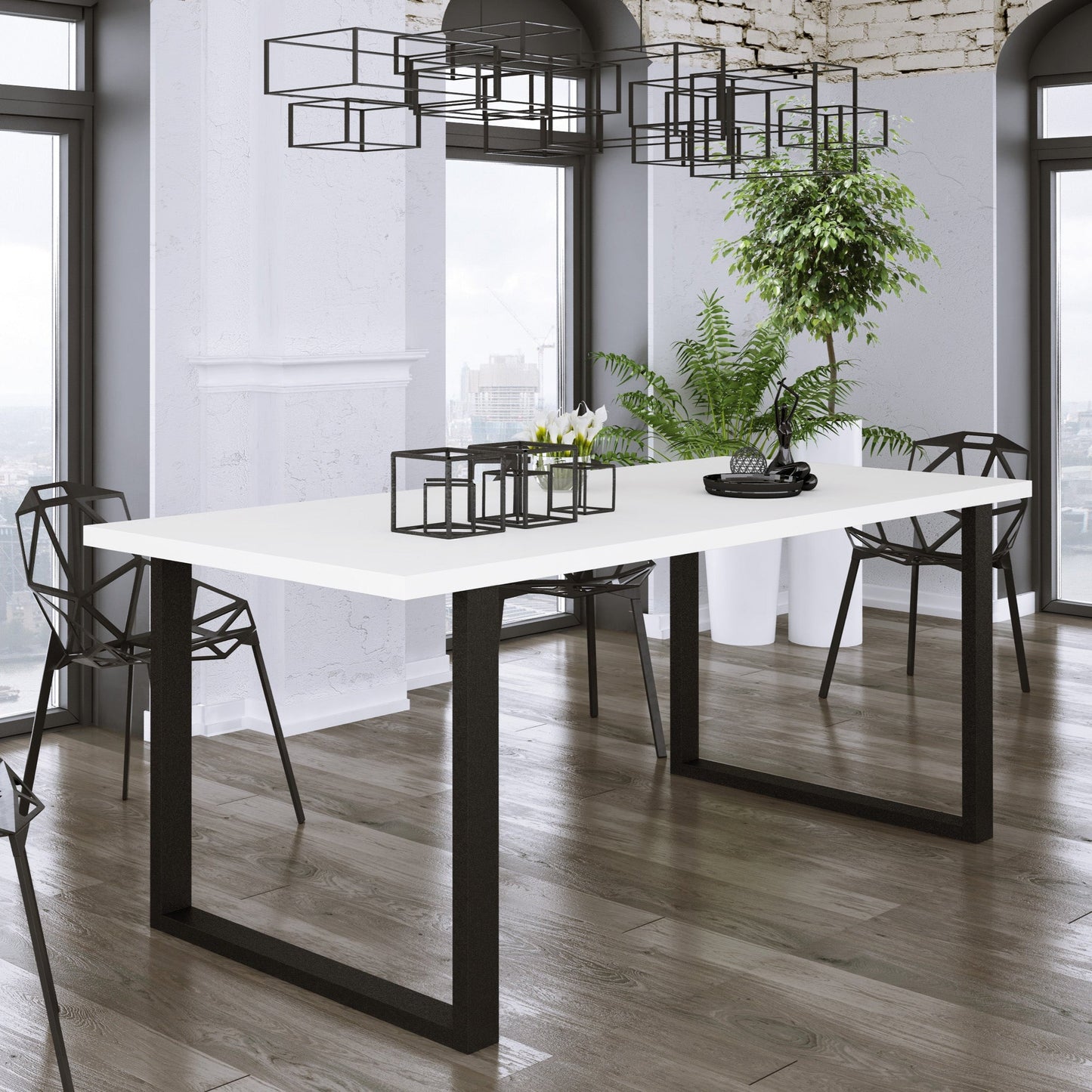 LE Imperial Table – White 185 x 67 cm