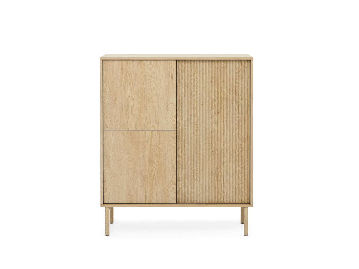 Lask Tavo – High Sideboard 3 Doors (103.5 × 121.8 × 39.5 cm)