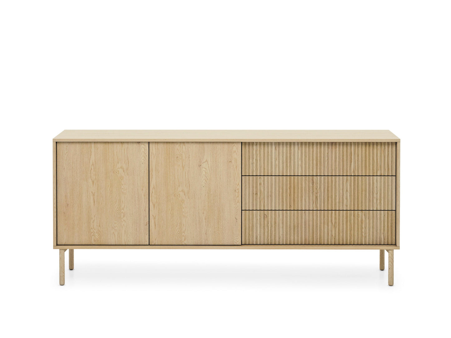 Lask Tavo – Sideboard 187 cm with 2 Doors and 3 Drawers (187.1 × 79.8 × 39.5 cm)