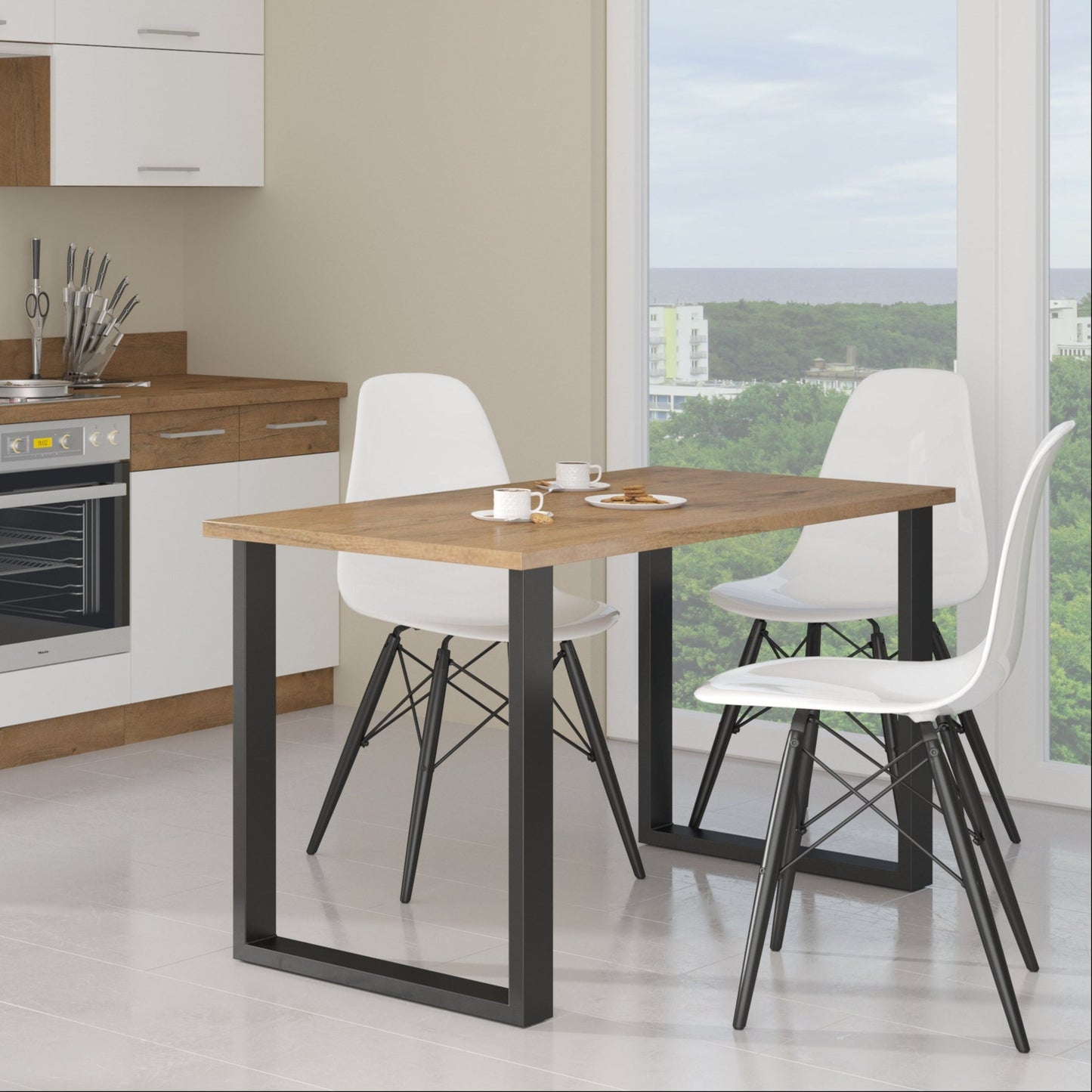 LE Imperial Table, Lancelot Oak 138 x 90 cm