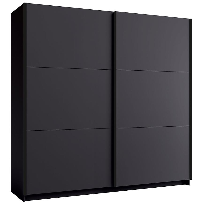 MO Arsala II Sliding Wardrobe 200 cm– Graphite