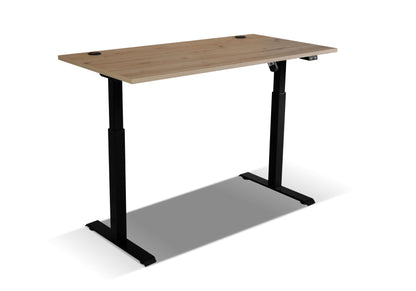 LE Malta 151 Electric Height Adjustable Desk in Artisan Oak
