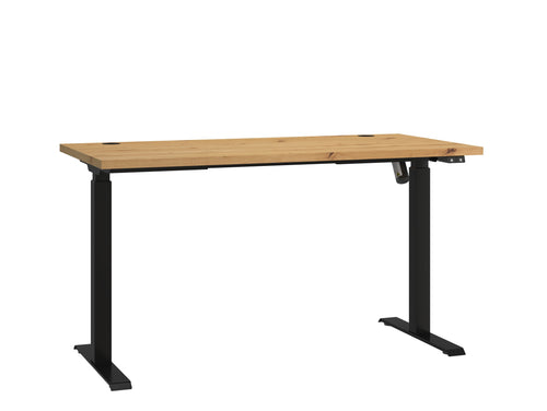 LE Malta 151 Electric Height Adjustable Desk in Artisan Oak