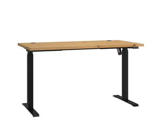 LE Malta 151 Electric Height Adjustable Desk in Artisan Oak