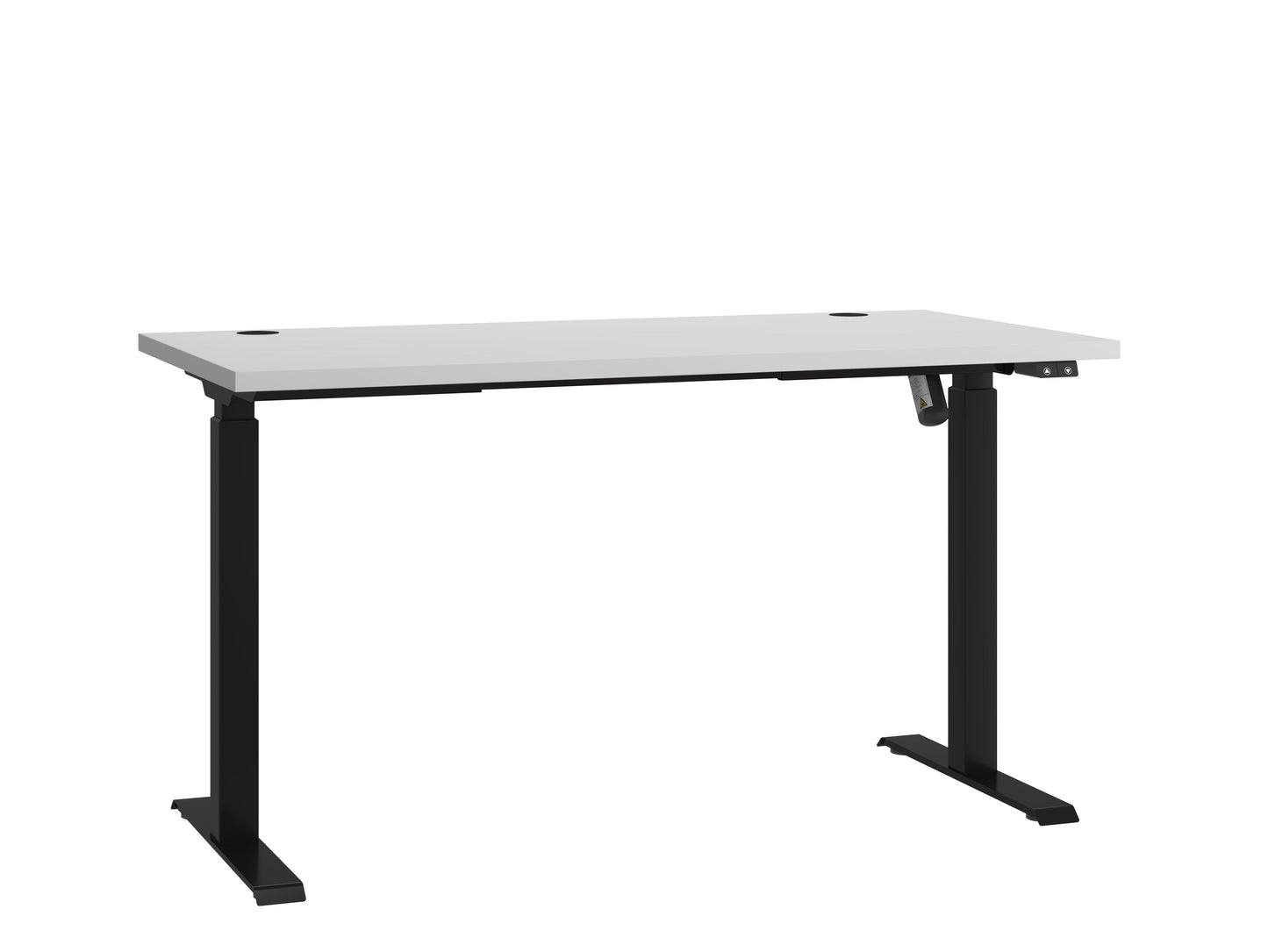 LE Malta 151 Electric Height Adjustable Desk in Light Grey