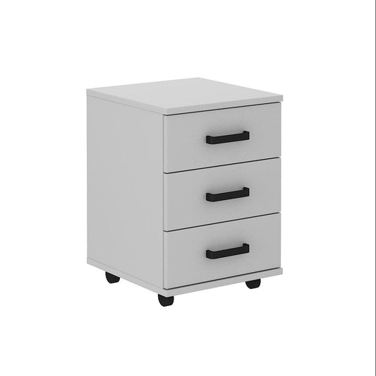 LE Malta 201 3S Mobile Pedestal in Light Grey