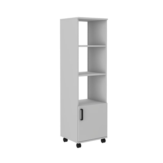 LE Malta 220 1F High Mobile Pedestal in Light Grey