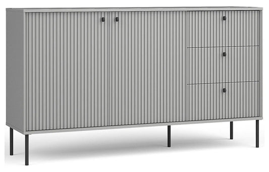 MO Iris Sideboard 2-Door 3-Drawer – Grey