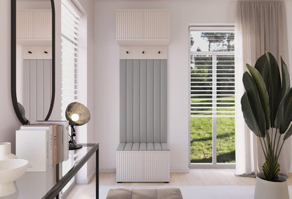 PK Rayo 5 Hallway Wardrobe - Upholstered Panels in Various Colours