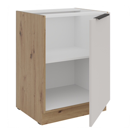 LE Solea Base Kitchen Cabinet 60x82x52 cm – Cashmere / Artisan Oak