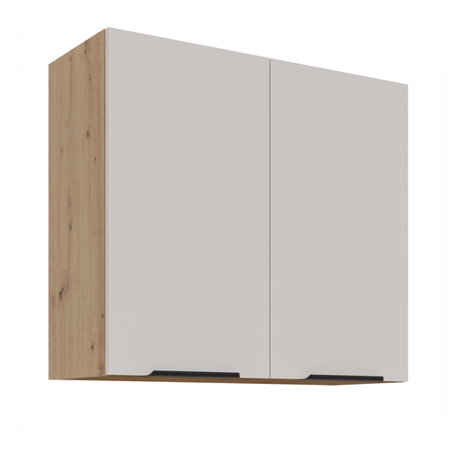 LE Solea Wall Cabinet 80x71,5x31cm – Cashmere / Artisan Oak