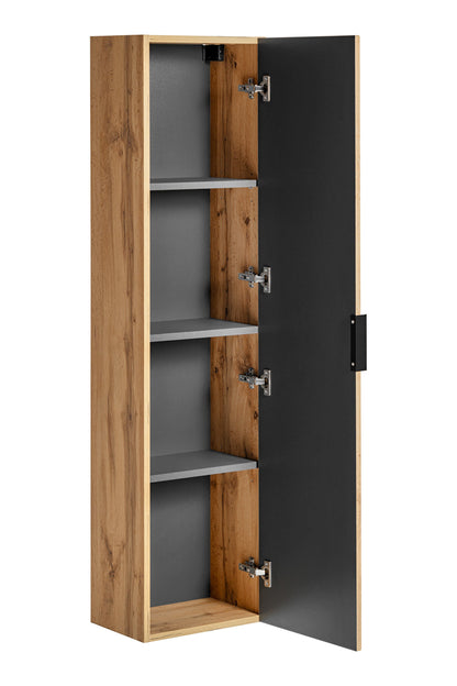 Adel Oak Bathroom with High Cabinet Sky 120 cm SET-ADO