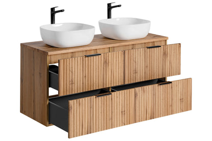 Adel Oak Bathroom Cabinet Smile 120 cm SET-ADO B