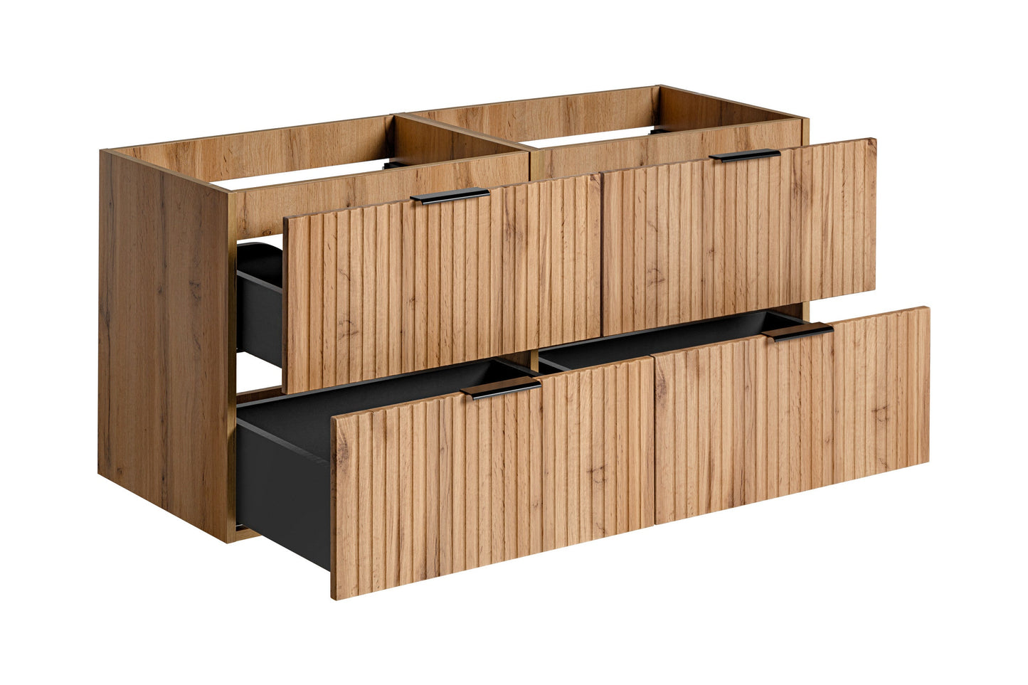 Adel Oak Bathroom Cabinet Smile 120 cm SET-ADO B