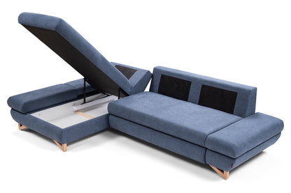Lask AVESTA Corner Sofa – 284 x 166 cm – Left or Right Configuration