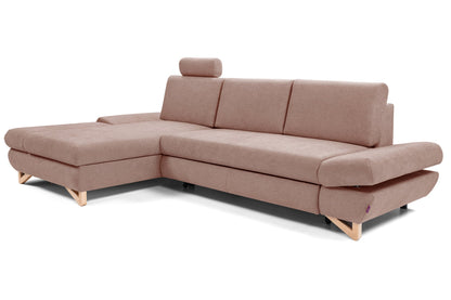 Lask AVESTA Corner Sofa – 284 x 166 cm – Left or Right Configuration