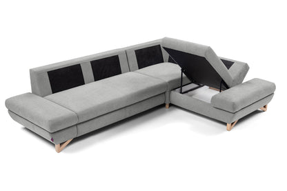 Lask AVESTA II Corner Sofa – 272x199 cm | Sleeping Area 138x211 cm | Left or Right Side