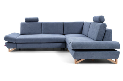 Lask AVESTA II Corner Sofa – 272x199 cm | Sleeping Area 138x211 cm | Left or Right Side