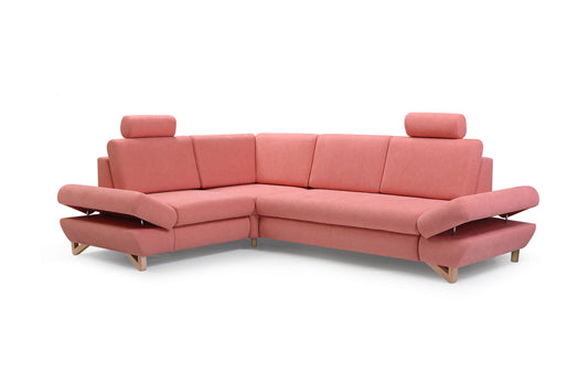 Lask AVESTA II Corner Sofa – 272x199 cm | Sleeping Area 138x211 cm | Left or Right Side