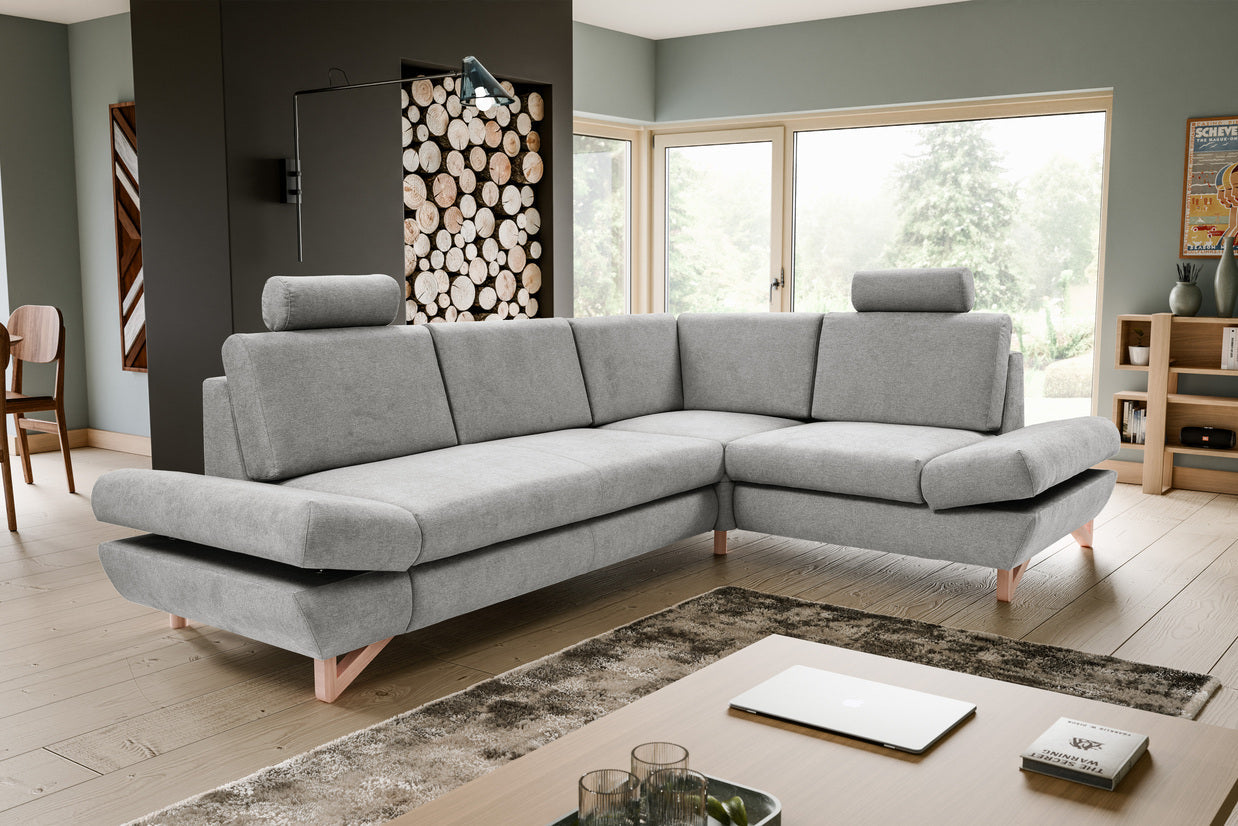 Lask AVESTA II Corner Sofa – 272x199 cm | Sleeping Area 138x211 cm | Left or Right Side