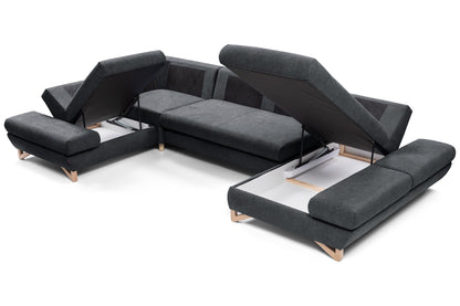 Lask AVESTA IV Corner Sofa – 344 x 199 cm – Left or Right Configuration
