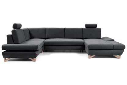 Lask AVESTA IV Corner Sofa – 344 x 199 cm – Left or Right Configuration