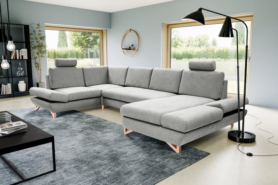 Lask AVESTA IV Corner Sofa – 344 x 199 cm – Left or Right Configuration