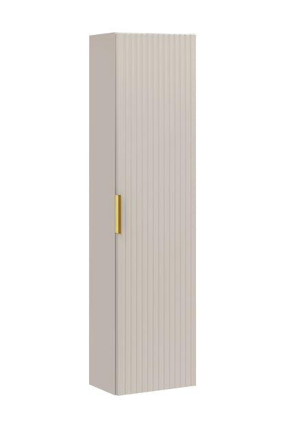 Adel Cashmere Gold Handle Bathroom with High Cabinet Smile 60 cm SSET-ADC B