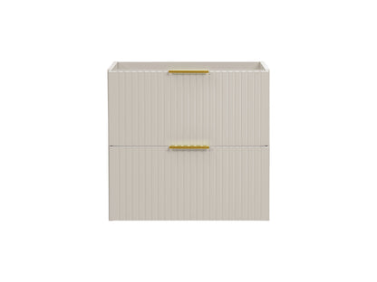 Adel Cashmere Gold Handle Bathroom with High Cabinet 120 cm SET-ADC B