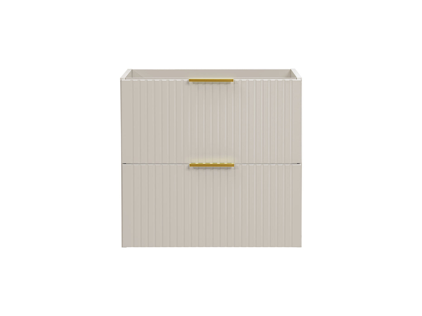 Adel Cashmere Gold Handle Bathroom with High Cabinet Smile 120 cm SET-ADC B