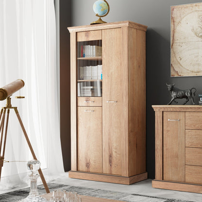 S-Antica Display Cabinet Light Ash A-10