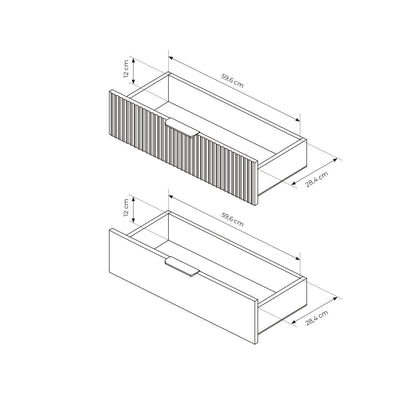 Lask Baltic – Chest of Drawers 138 6S