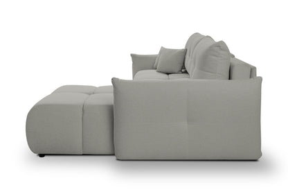 Lask BASE Corner Sofa with Sleeping Function – 257 x 177 cm – Left or Right Configuration
