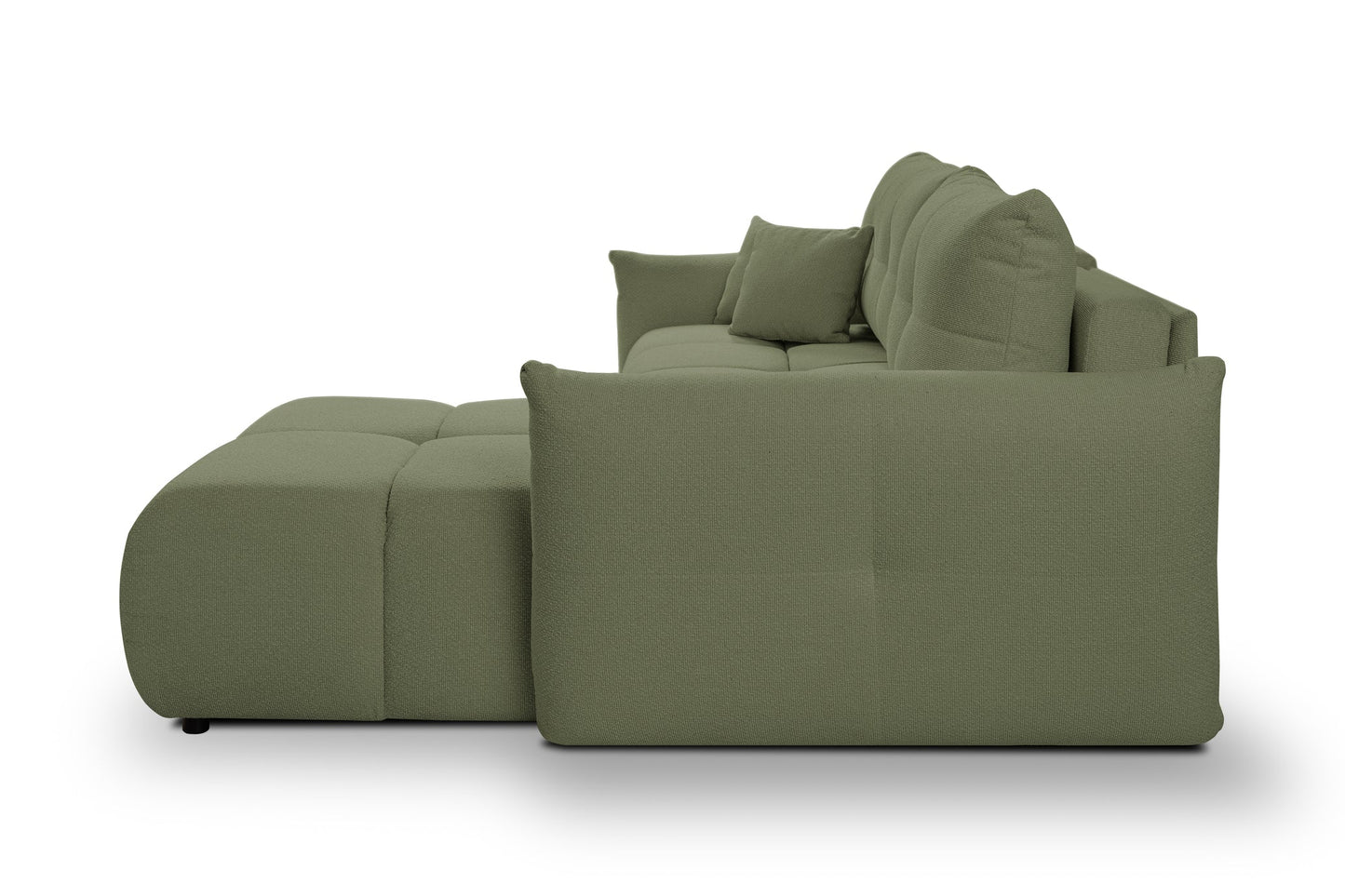 Lask BASE Corner Sofa with Sleeping Function – 257 x 177 cm – Left or Right Configuration