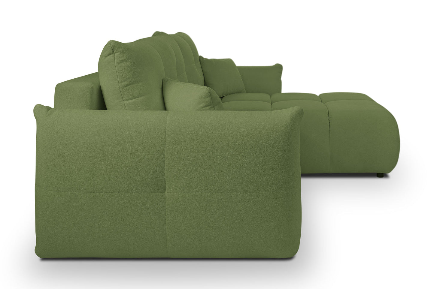 Lask BASE Corner Sofa with Sleeping Function – 257 x 177 cm – Left or Right Configuration
