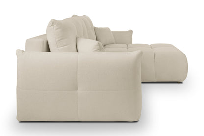 Lask BASE Corner Sofa with Sleeping Function – 257 x 177 cm – Left or Right Configuration