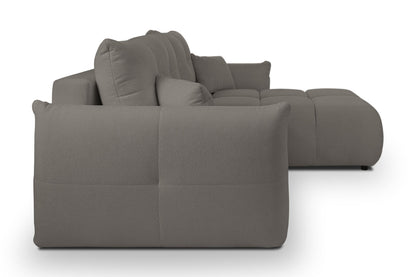 Lask BASE Corner Sofa with Sleeping Function – 257 x 177 cm – Left or Right Configuration