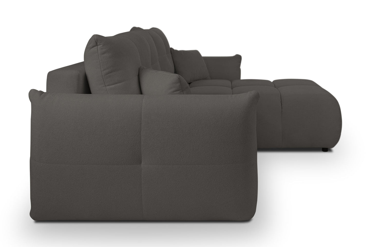 Lask BASE Corner Sofa with Sleeping Function – 257 x 177 cm – Left or Right Configuration