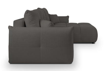 Lask BASE Corner Sofa with Sleeping Function – 257 x 177 cm – Left or Right Configuration