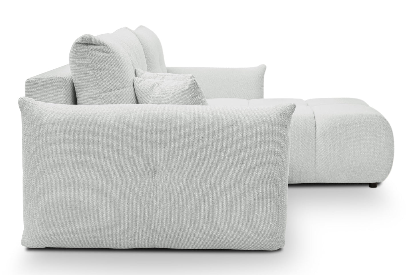 Lask BASE Corner Sofa with Sleeping Function – 257 x 177 cm – Left or Right Configuration