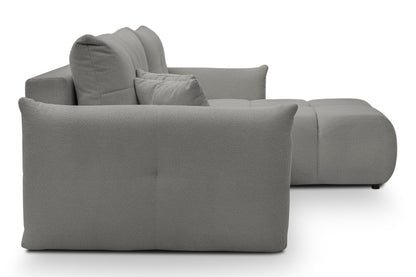 Lask BASE Corner Sofa with Sleeping Function – 257 x 177 cm – Left or Right Configuration