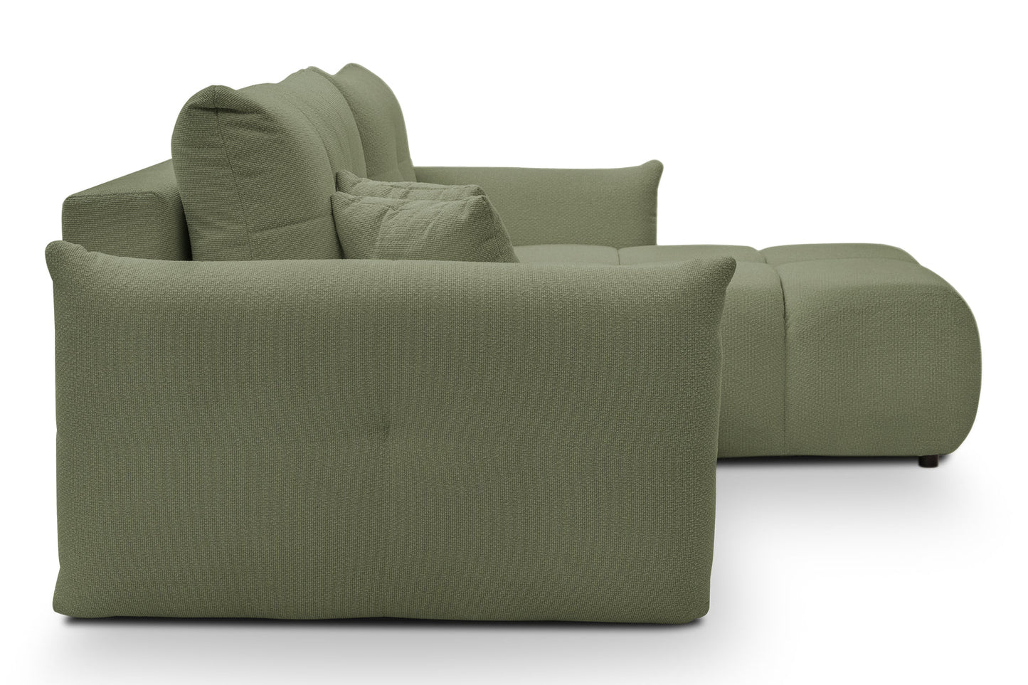 Lask BASE Corner Sofa with Sleeping Function – 257 x 177 cm – Left or Right Configuration