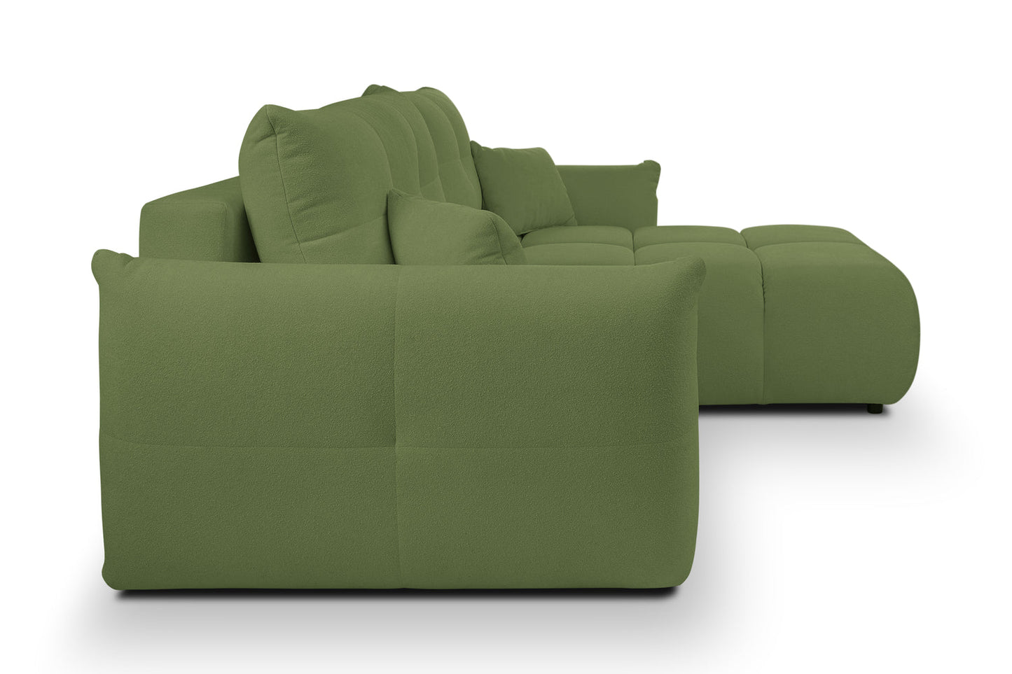 Lask BASE Corner Sofa with Sleeping Function – 257 x 177 cm – Left or Right Configuration