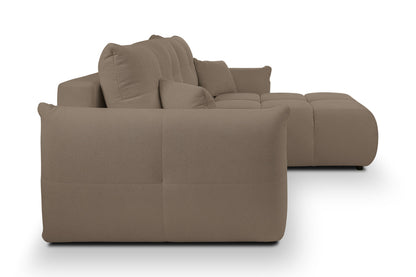Lask BASE Corner Sofa with Sleeping Function – 257 x 177 cm – Left or Right Configuration