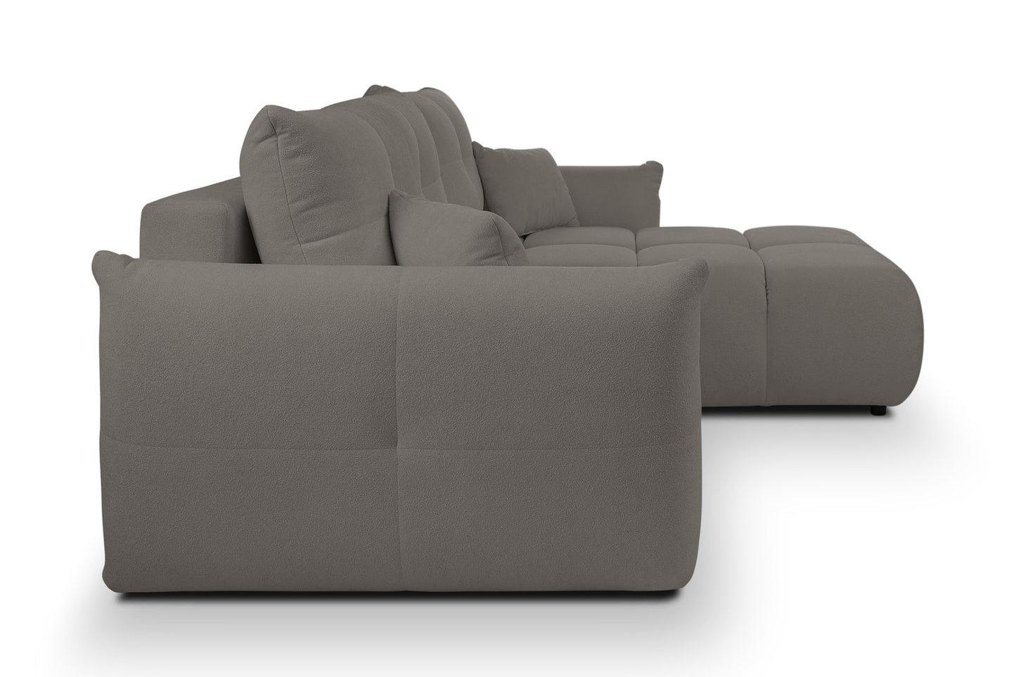 Lask BASE Corner Sofa with Sleeping Function – 257 x 177 cm – Left or Right Configuration