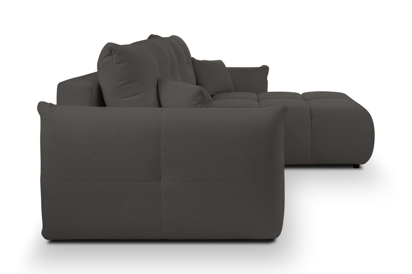 Lask BASE Corner Sofa with Sleeping Function – 257 x 177 cm – Left or Right Configuration